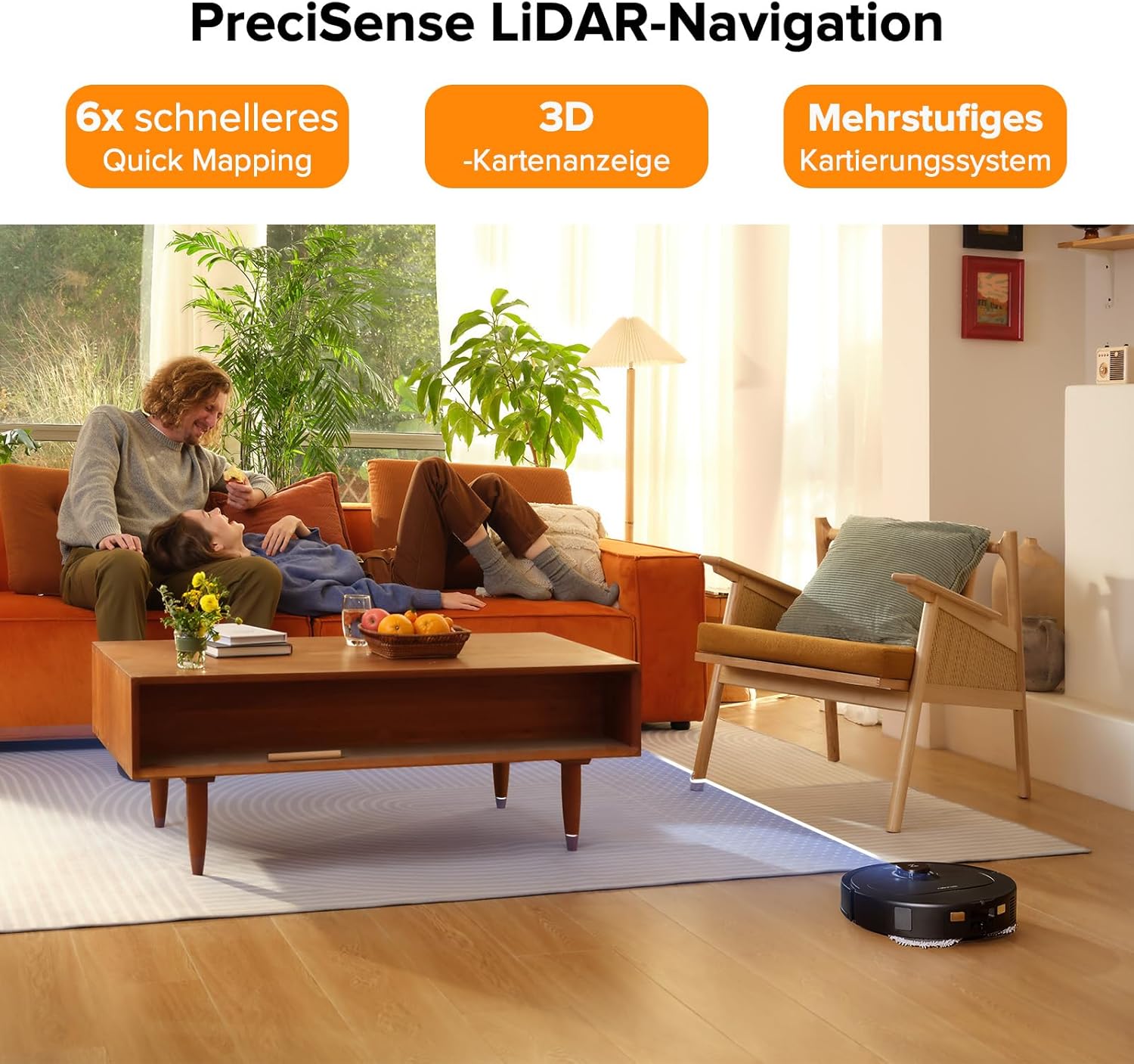 Roborock Qrevo Pro Set, 7000 Pa, FlexiArm™, 60 °C Moppreinigung