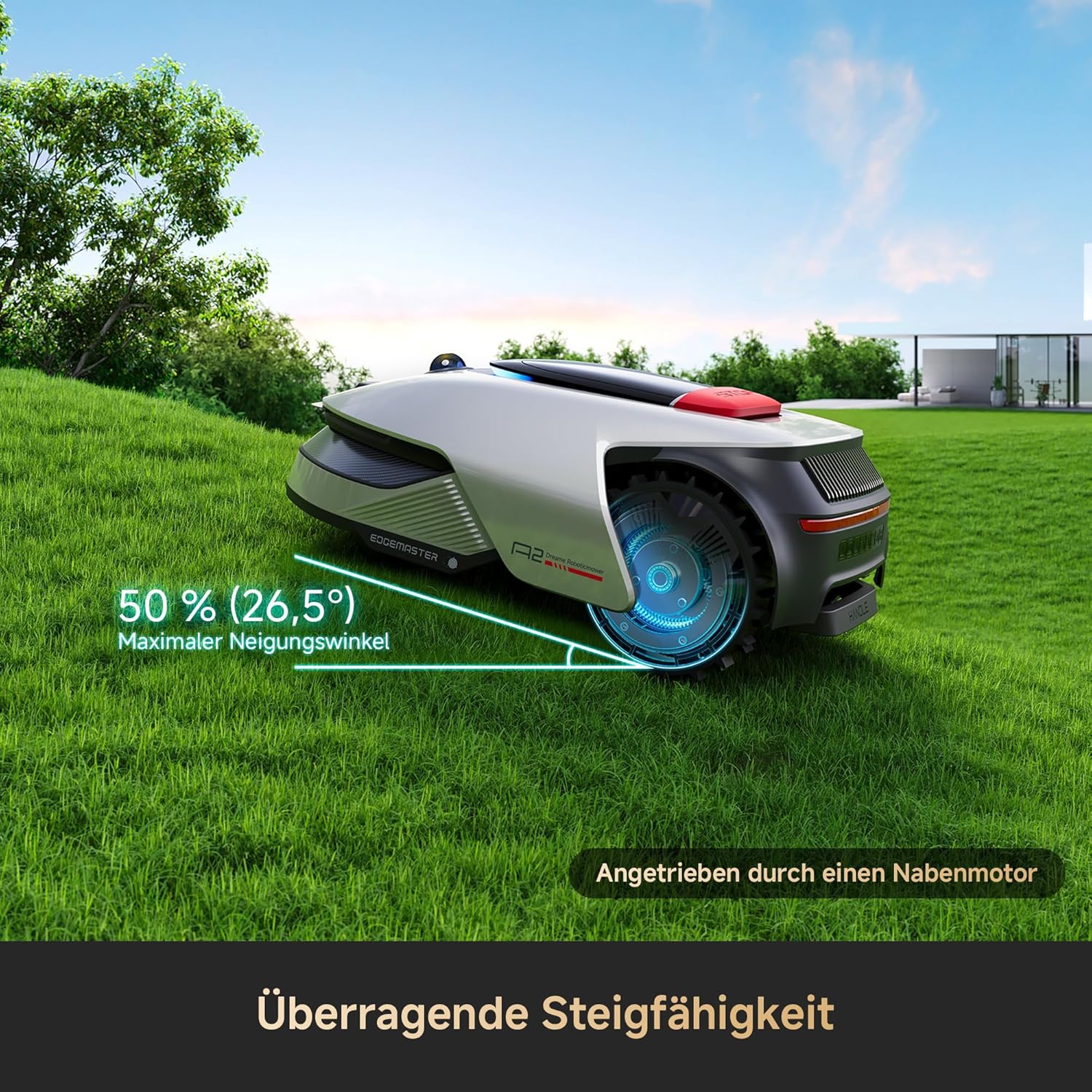 DREAME A2 Mähroboter 3000 m², Dual-Fusion & OmniSense