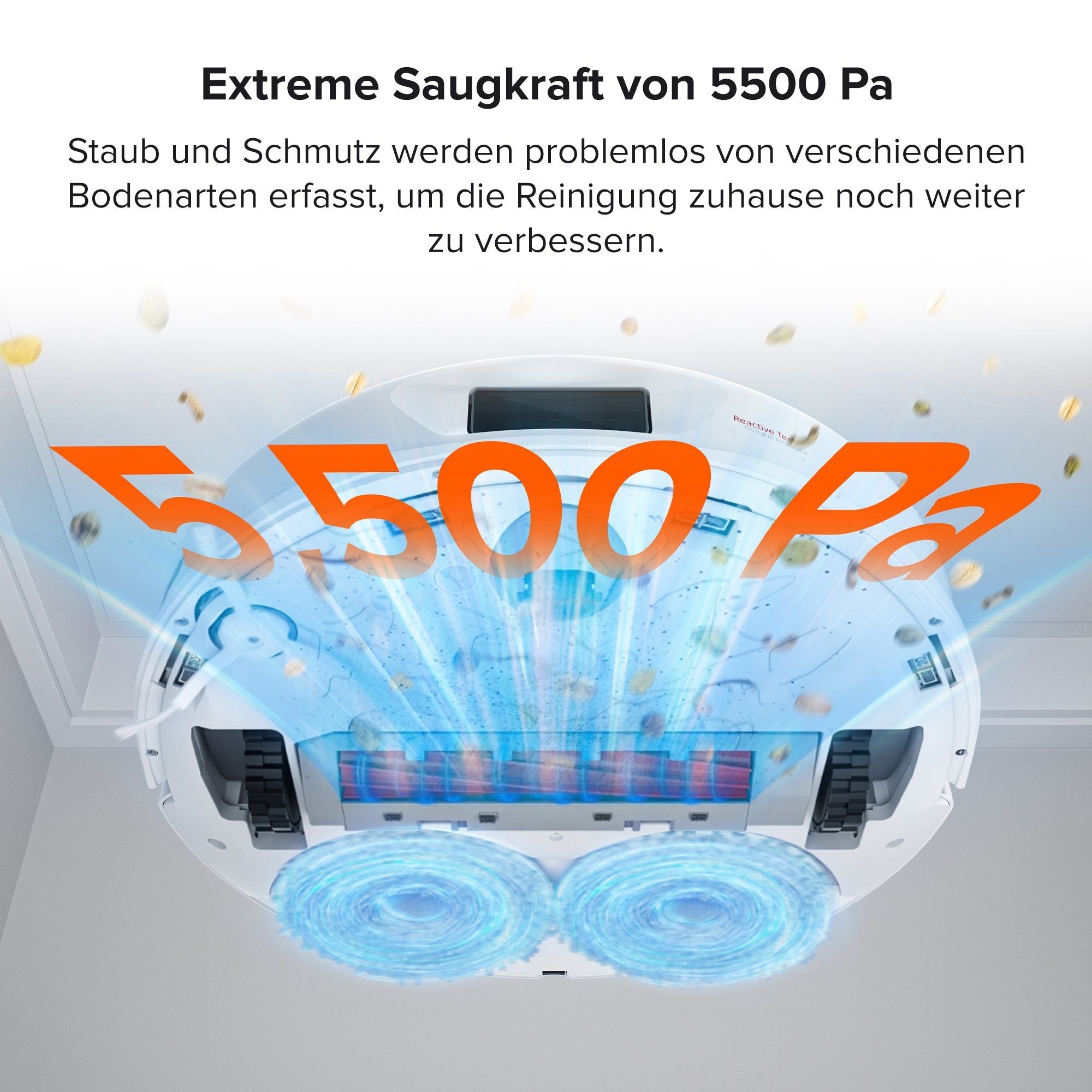 Roborock Qrevo Saugroboter mit Multifunktions-Dockingstation