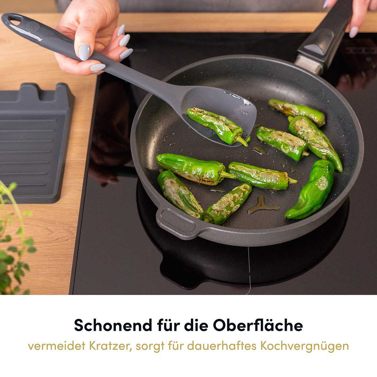 Servierlöffel mit robustem Edelstahlkern
