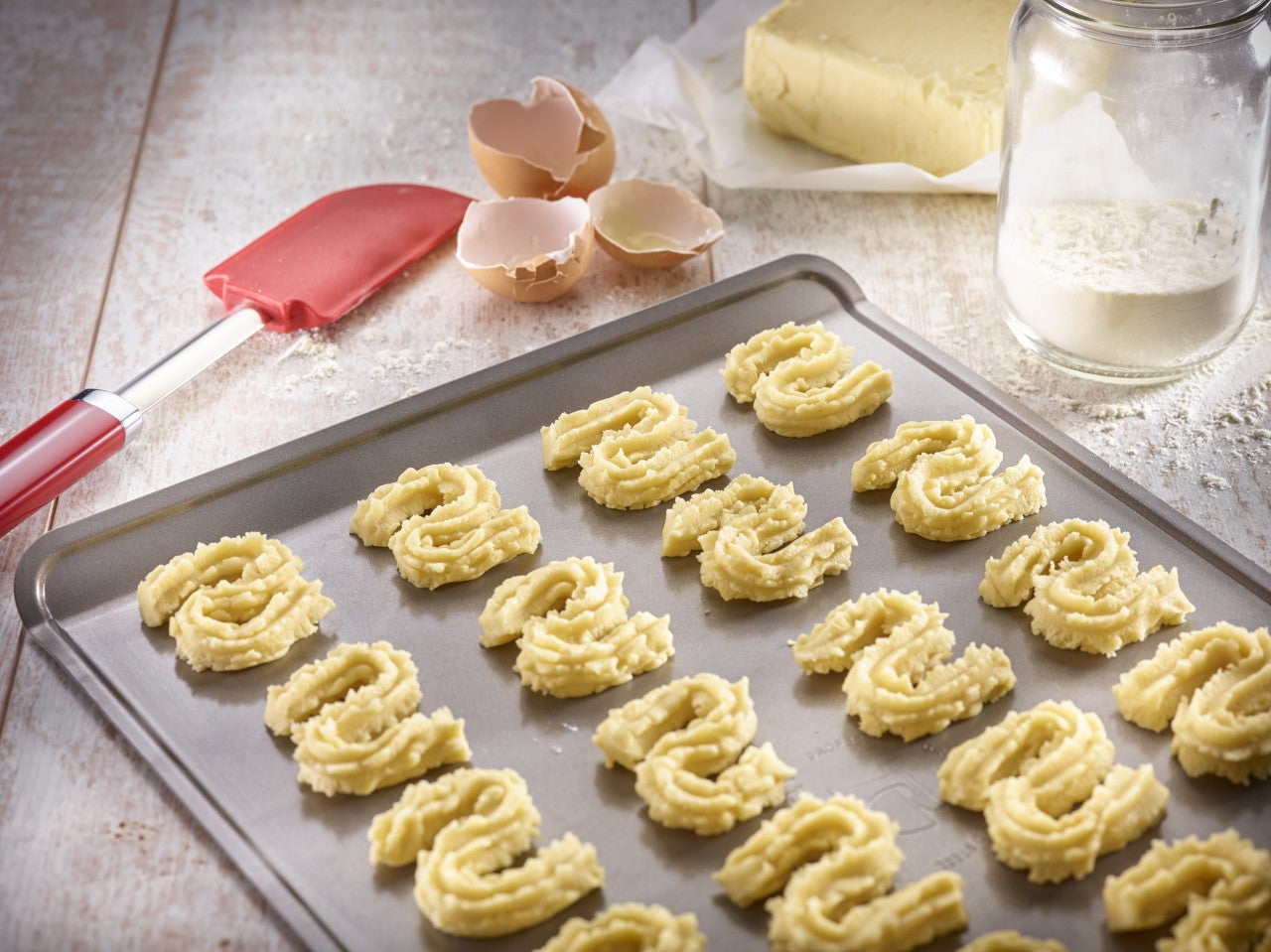 Spritzgebäckvorsatz Gr. 7/8 von Städter 229075 für Metall Fleischwolf 5KSMMGA