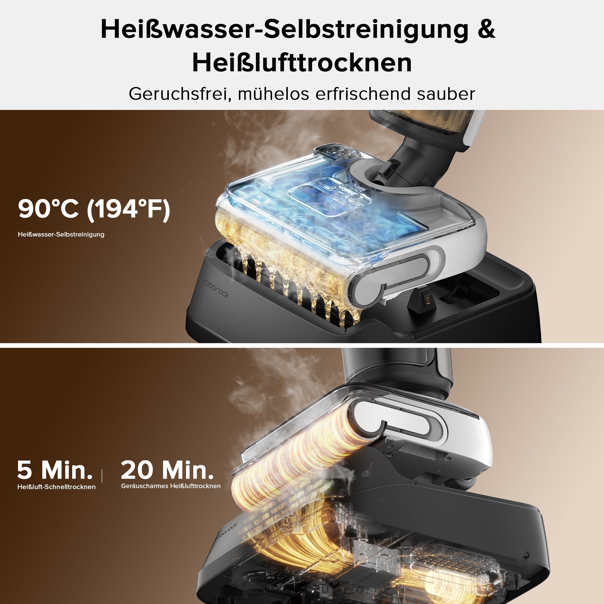 Roborock F25 & F25 LT Nass-Trockenstaubsauger