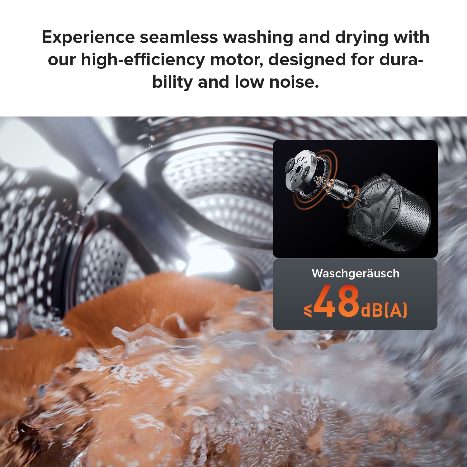 Roborock Zeo Lite Waschtrockner mit der Zeo-Cycle® Trocknungstechnologie