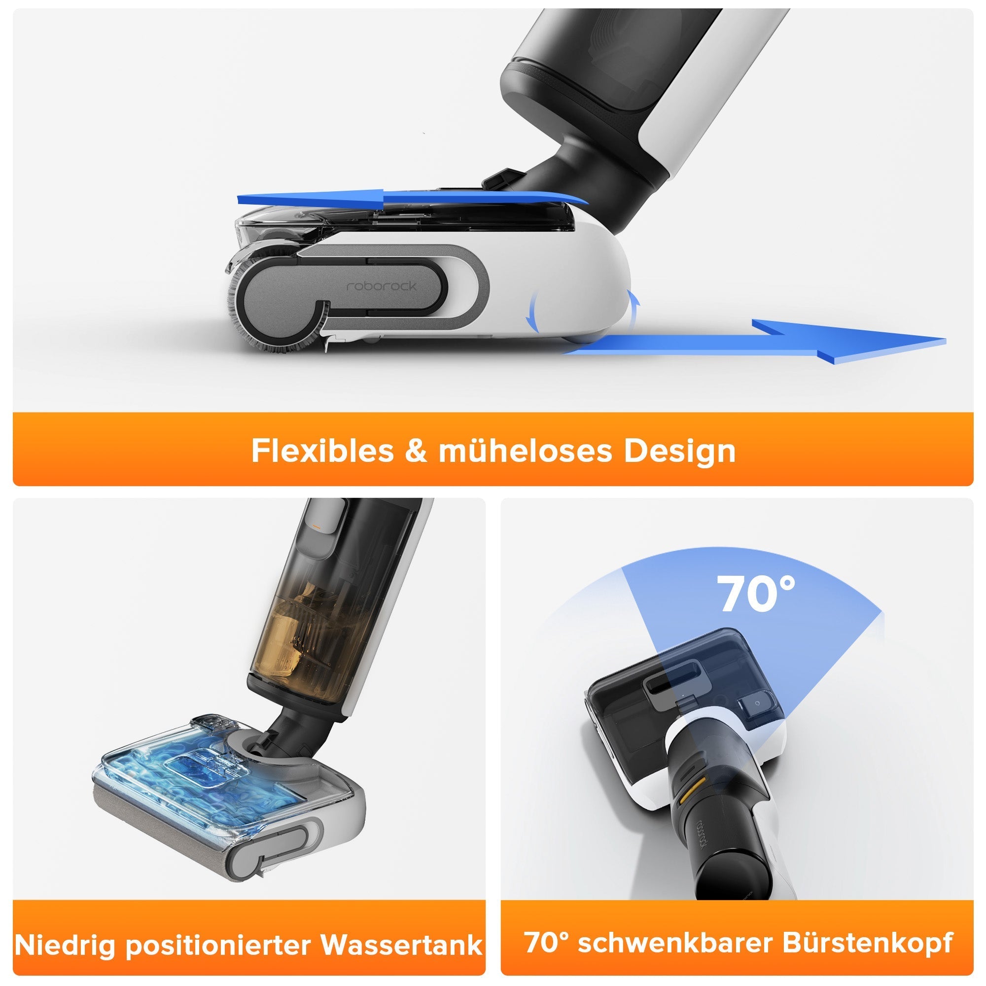 Roborock F25 & F25 LT Nass- und Trockenstaubsauger