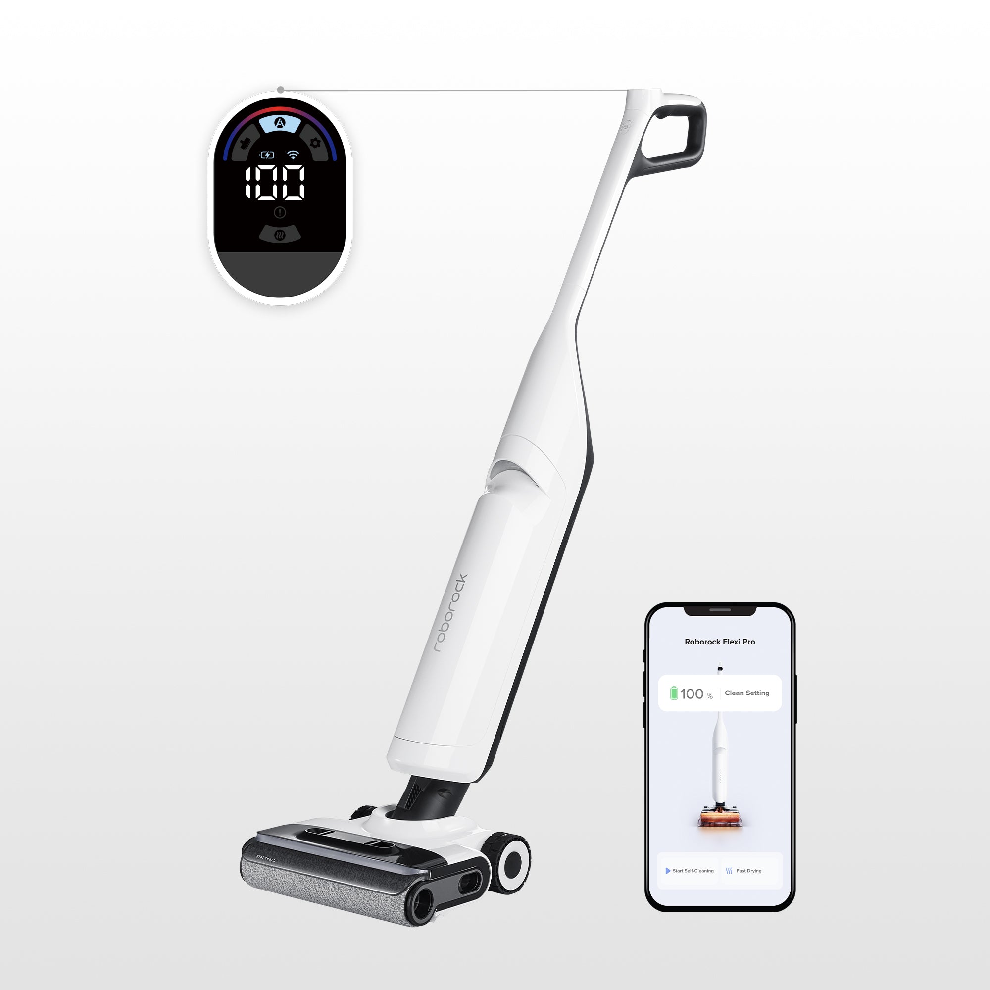 Roborock Flexi Pro Nass- und Trockenstaubsauger