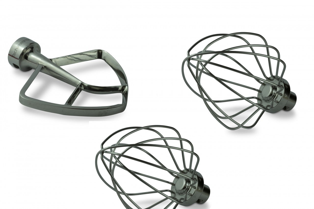 Tschimm Friends-Set Flachrührer + 2 Schneebesen