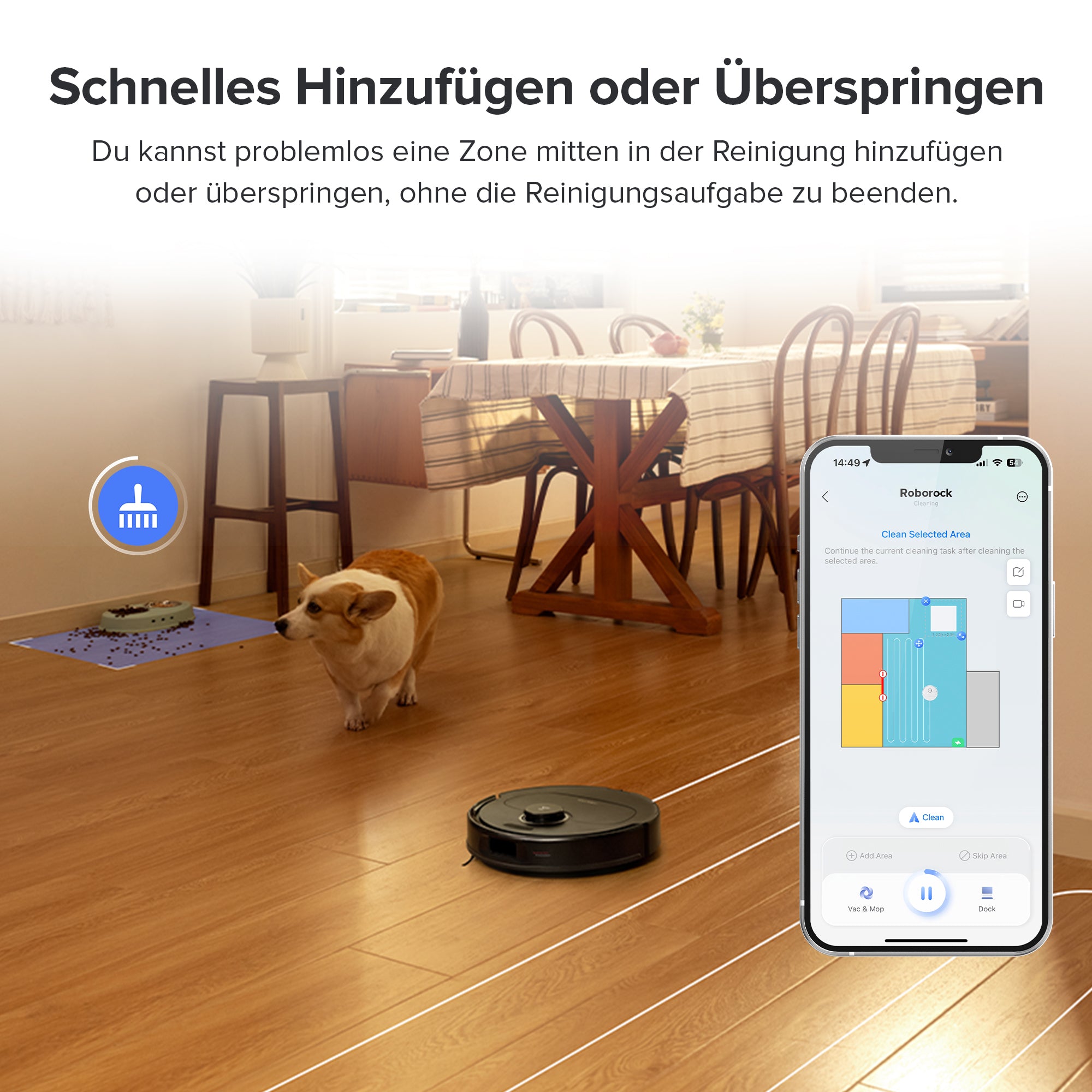 Roborock Qrevo Pro Saugroboter mit Multifunktions-Dockingstation 2.0